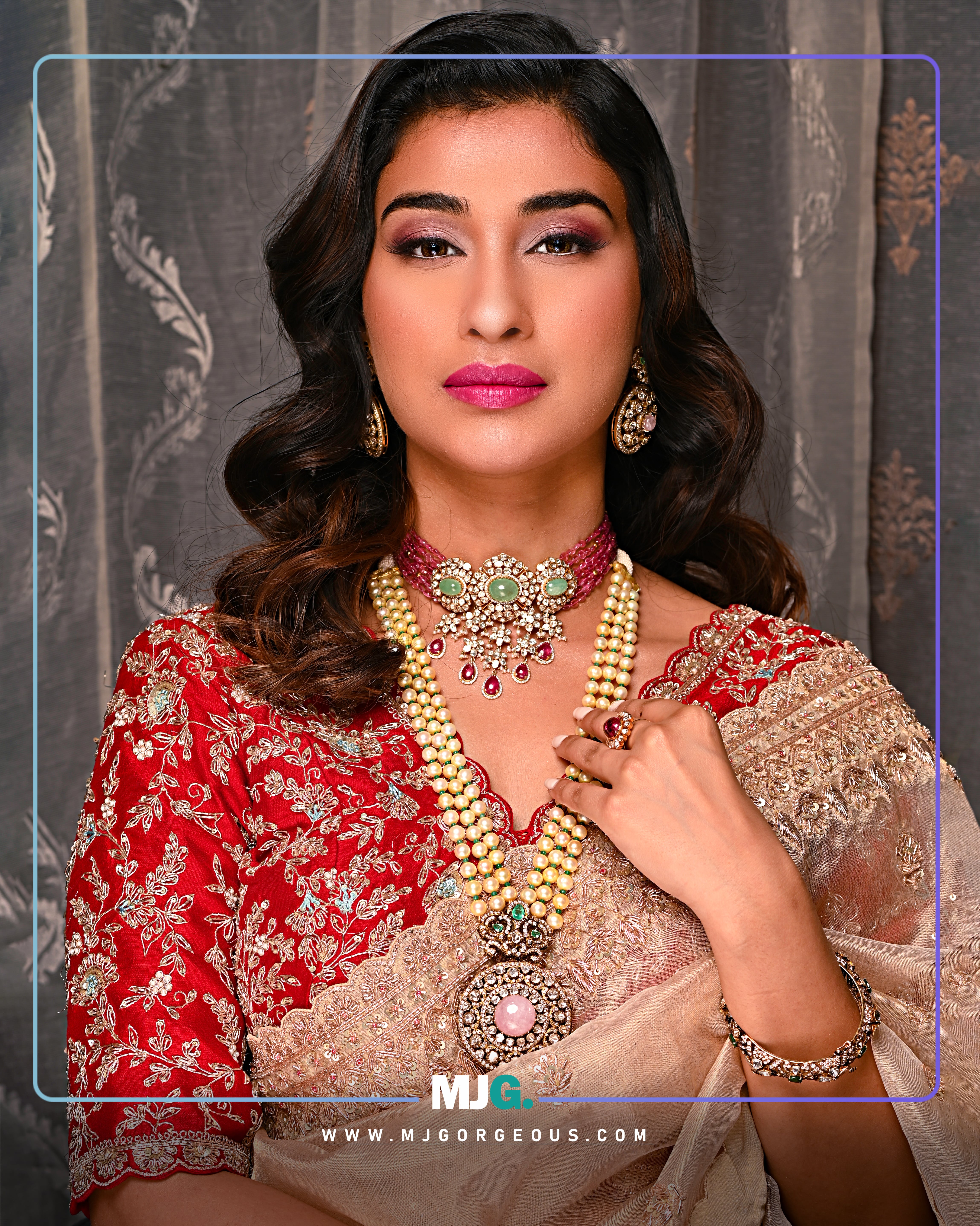 bridal makeup for reception