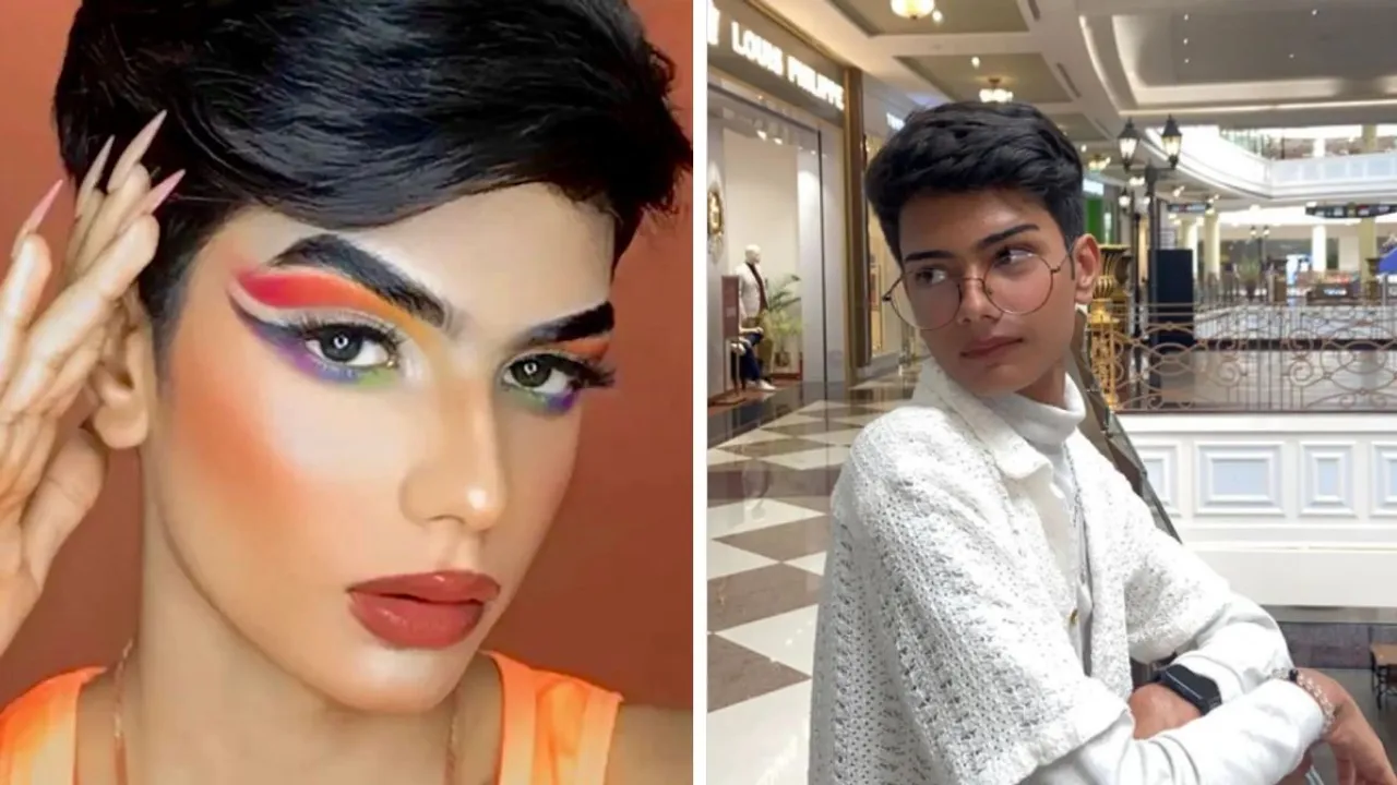Man wearing makeup breaking stereotypes