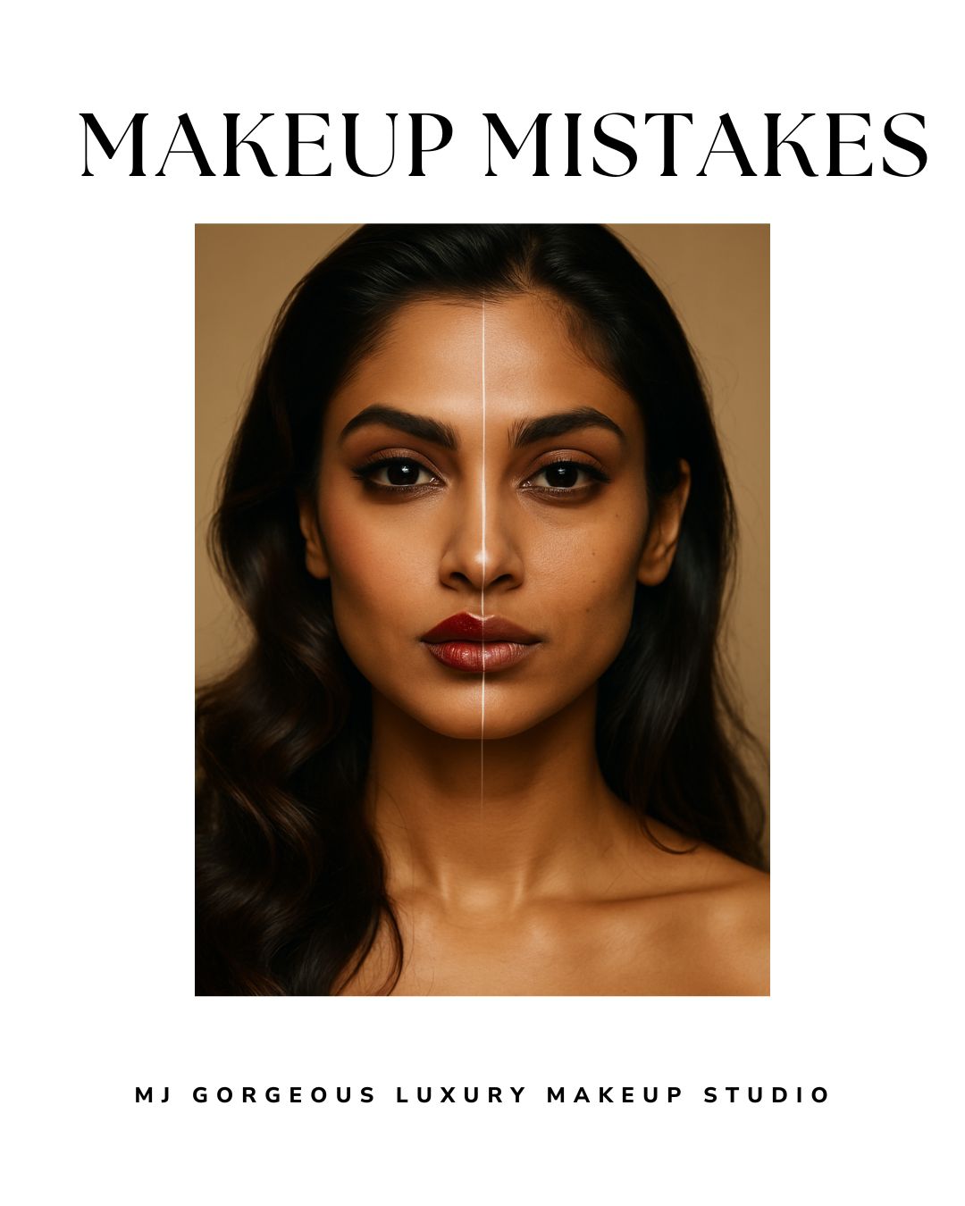 Common makeup mistakes for brides