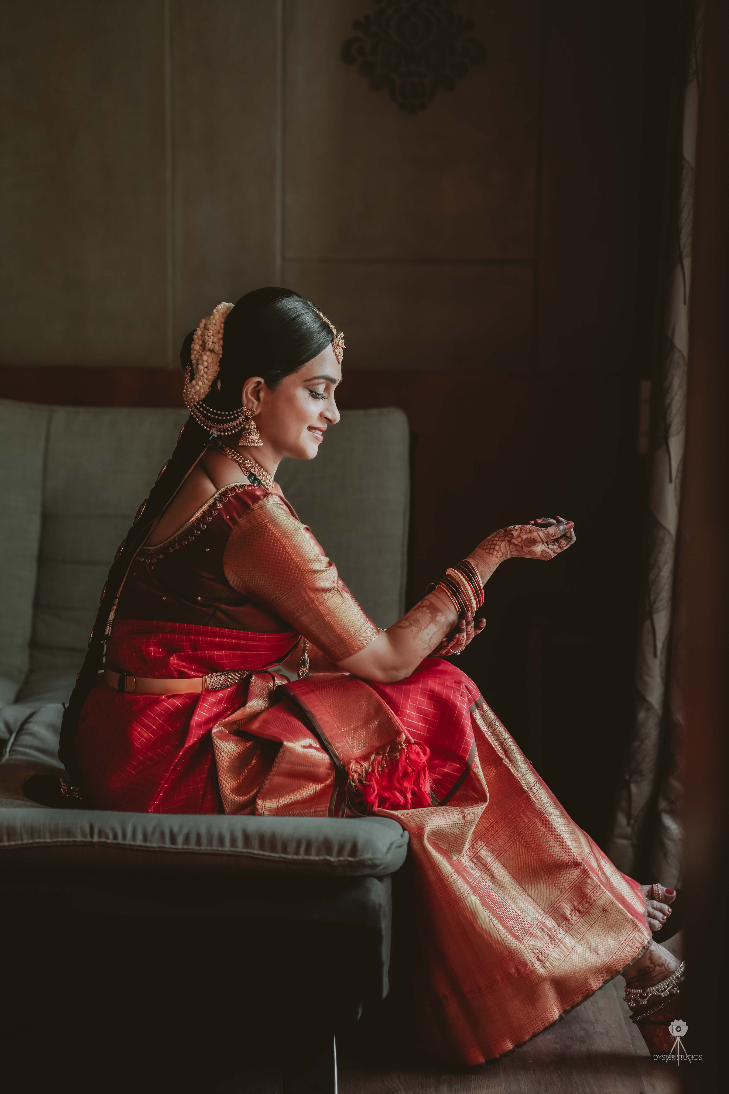 Muhurtham bridal makeup struggle