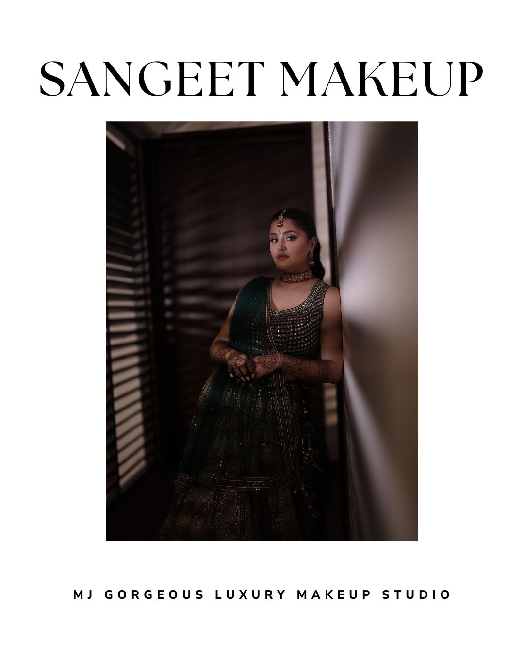 Capturing sangeet makeup results