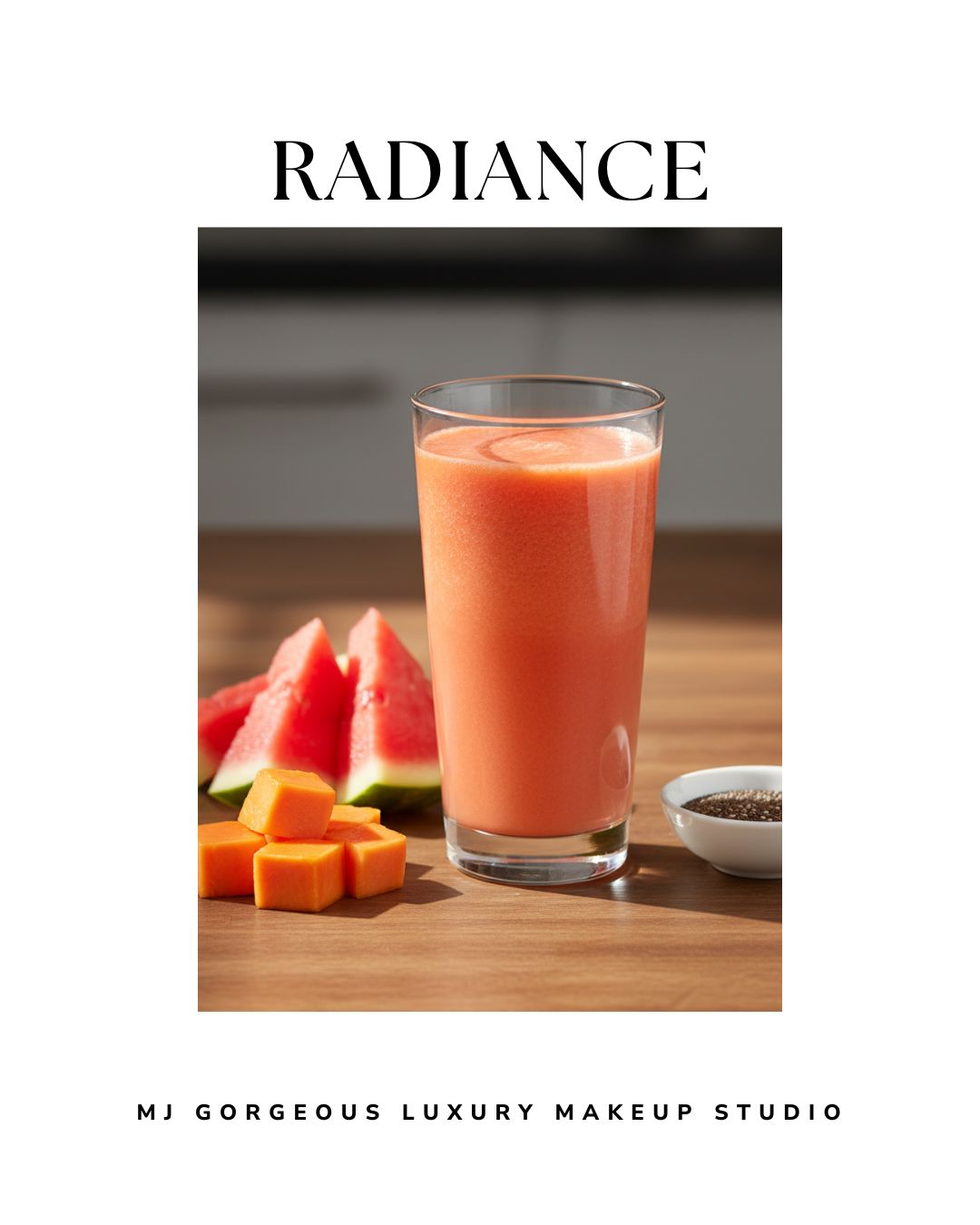 Morning radiance glow smoothie