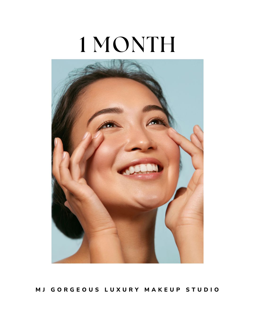 One month skin maintenance