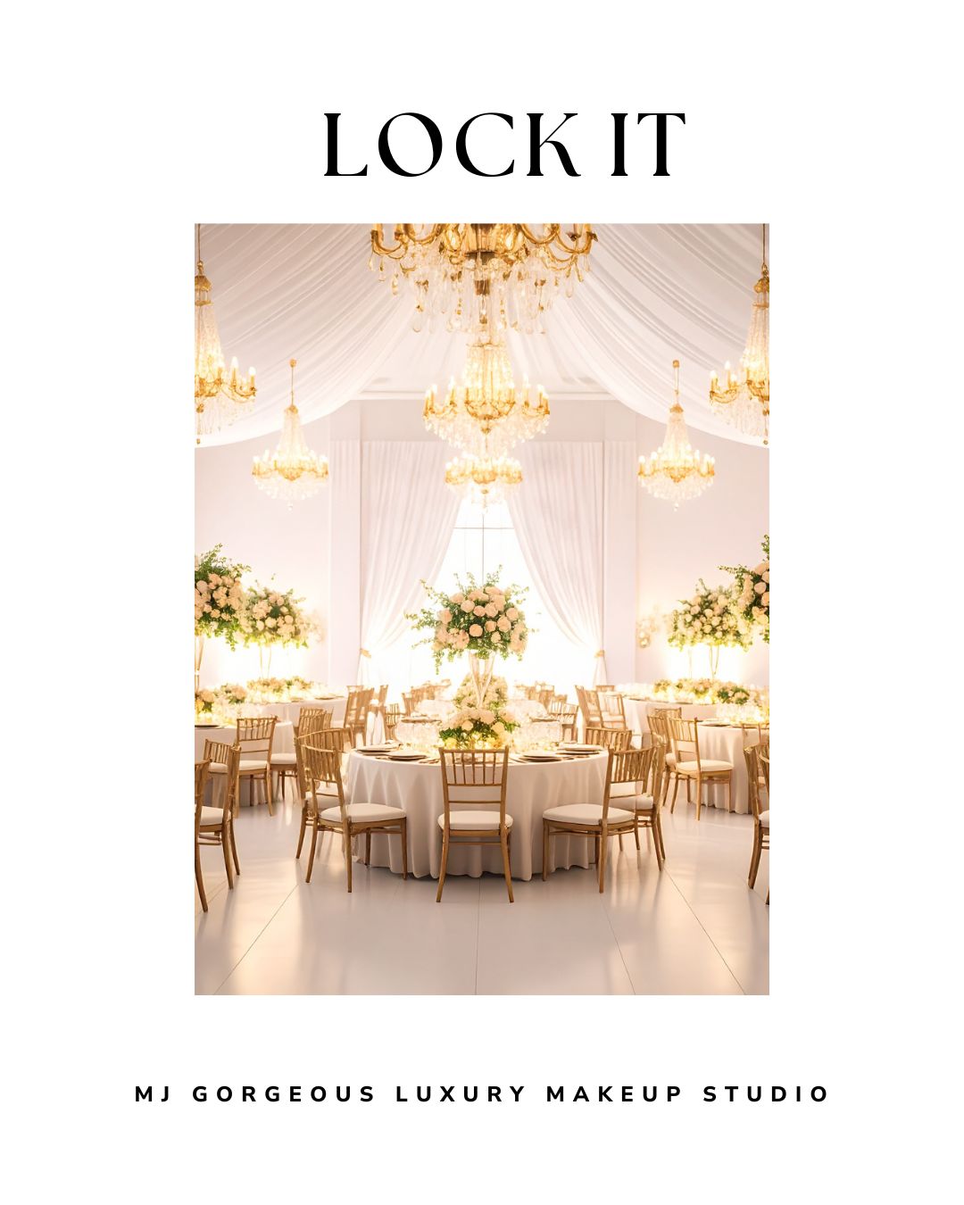 Secure venue and key vendors