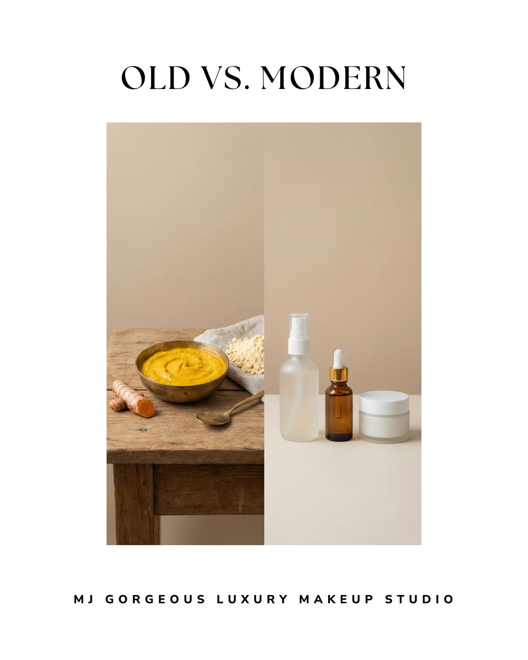 Traditional ubtan vs modern skincare