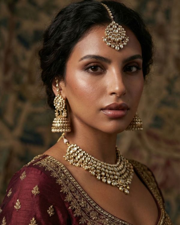 HD and Airbrush bridal makeup for Muhurtham by MJ Gorgeous
