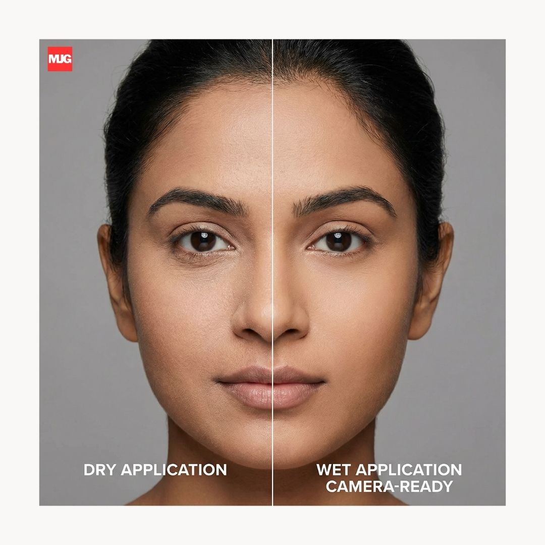 Pancake Makeup Dry Vs Wet Application